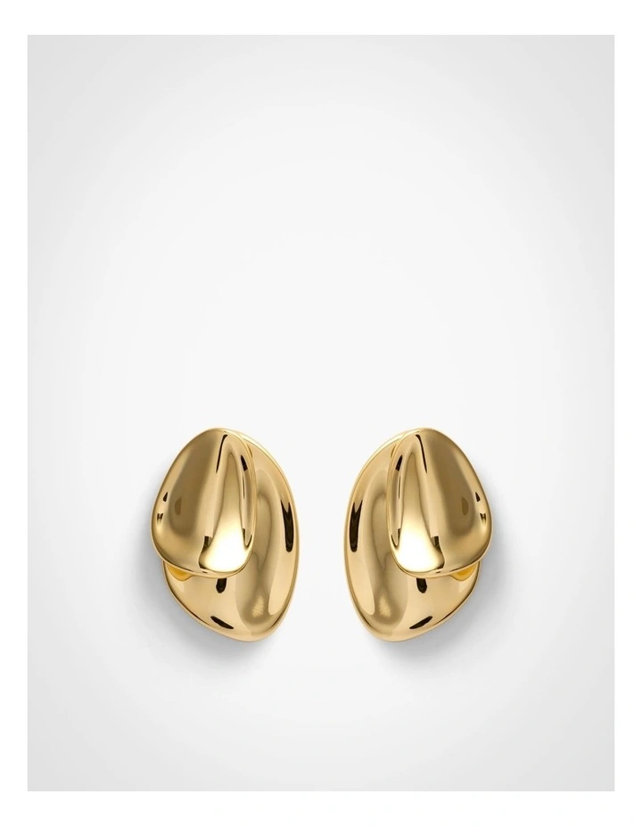 Lily Earrings in Gold image 1