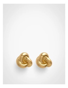 Wren Stud Earrings in Gold