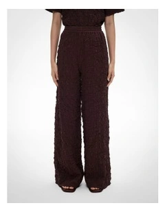 Crinkle Pants in Espresso