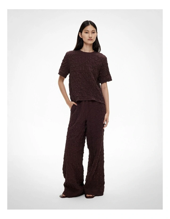 Crinkle Pants in Espresso image 2