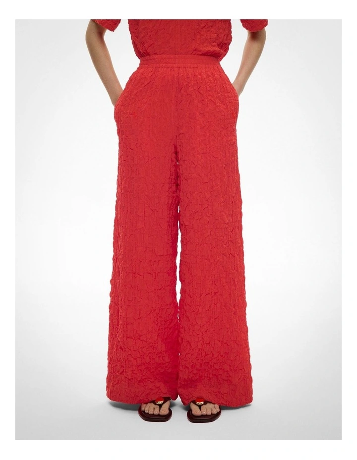 Crinkle Pants in Flame image 1