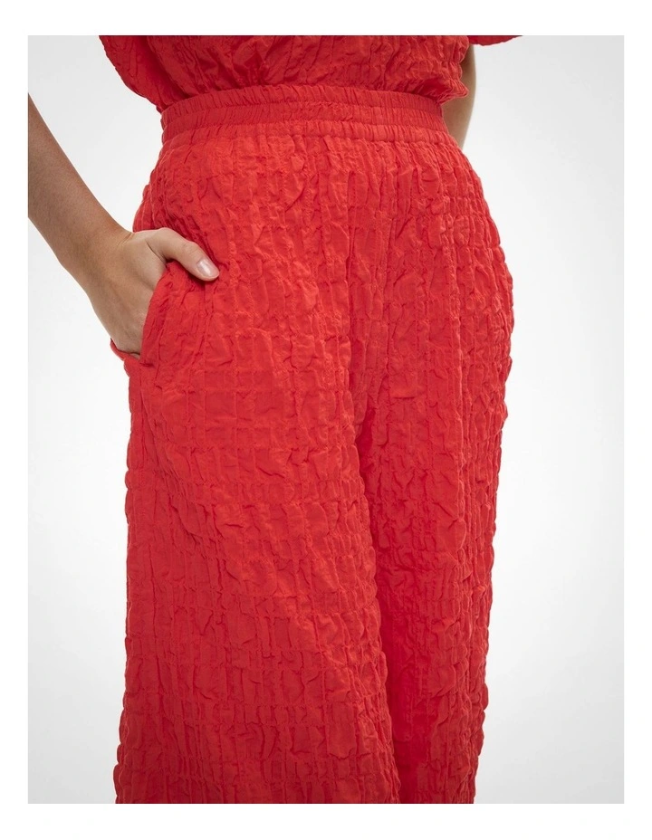 Crinkle Pants in Flame image 3