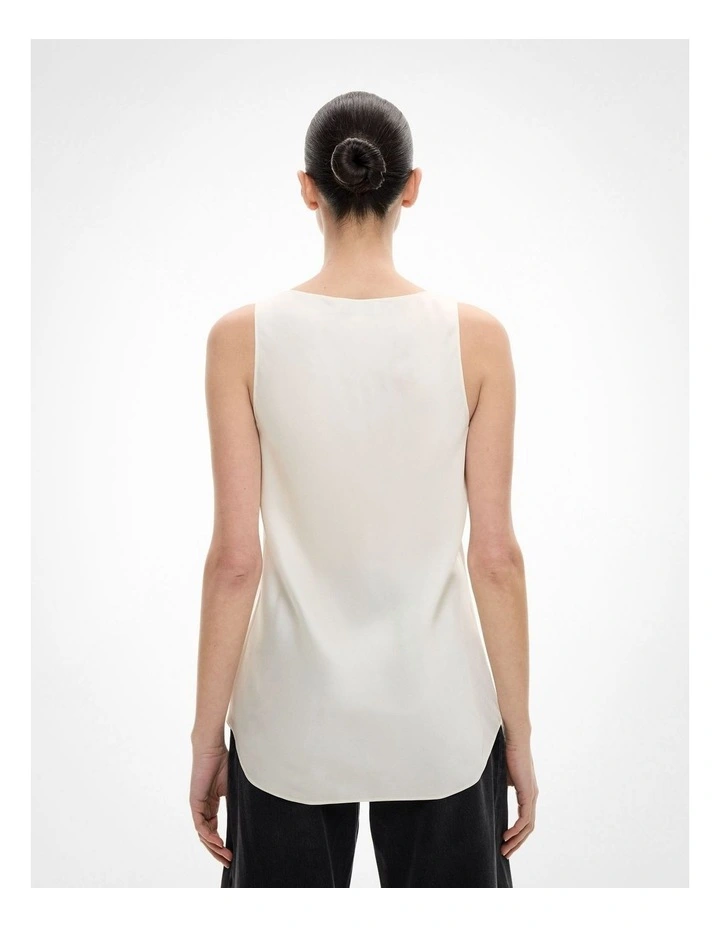 Scoop Camisole in Chalk image 5