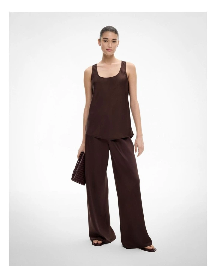 Scoop Camisole in Espresso image 2