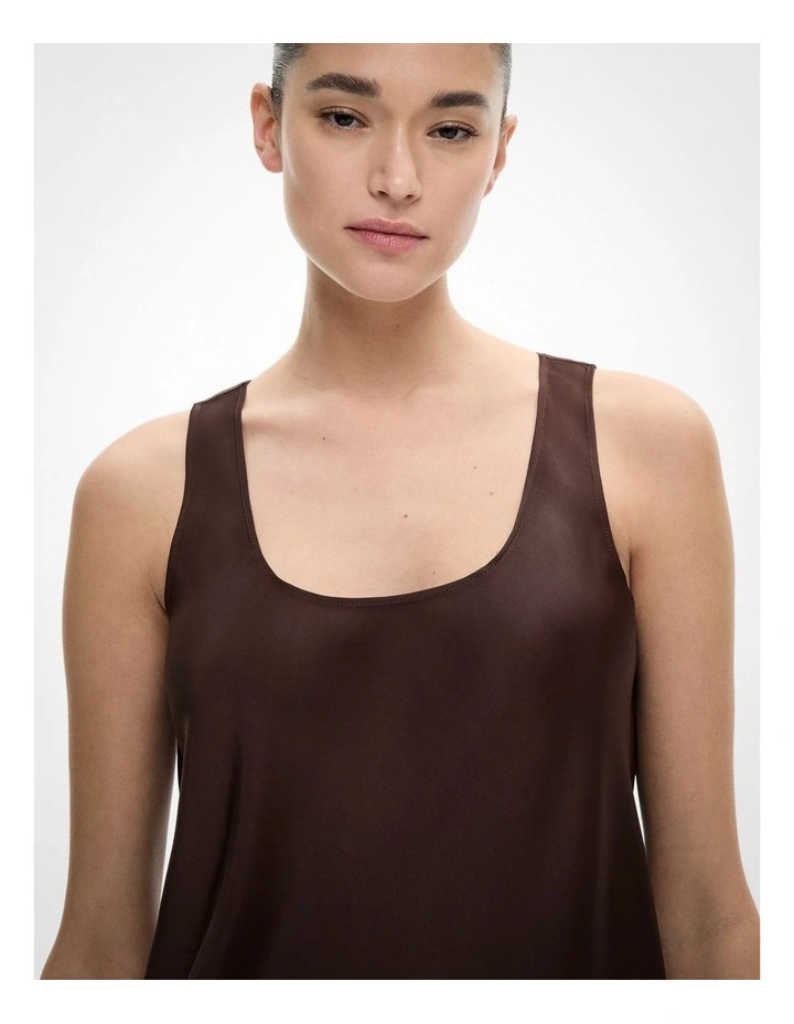 Scoop Camisole in Espresso image 3