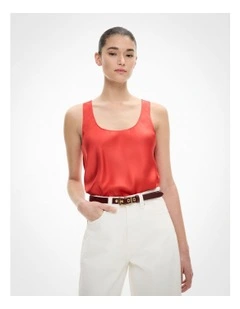 Scoop Camisole in Flame