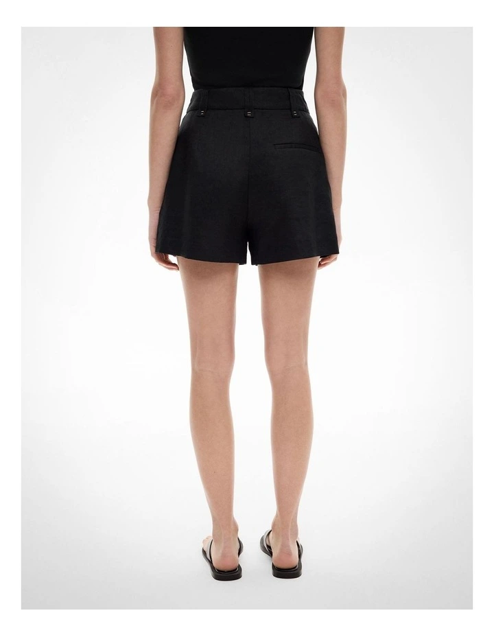 Tailored Shorts in Black image 5