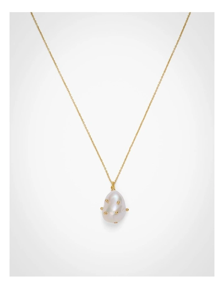 Kaylah Necklace in Gold image 4