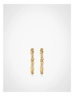 Briony Drop Earrings in Gold