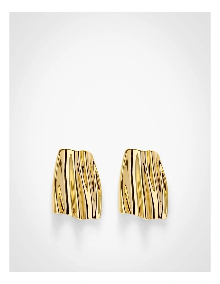 Nadia Earrings in Gold image 1