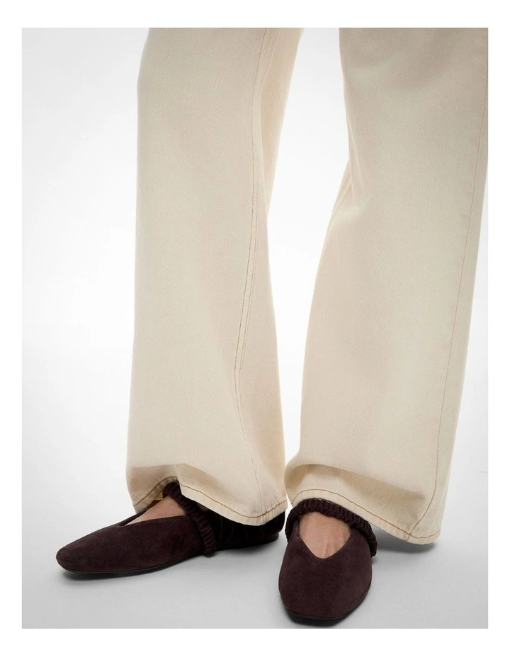 Lou Ballet Flats in Espresso image 3
