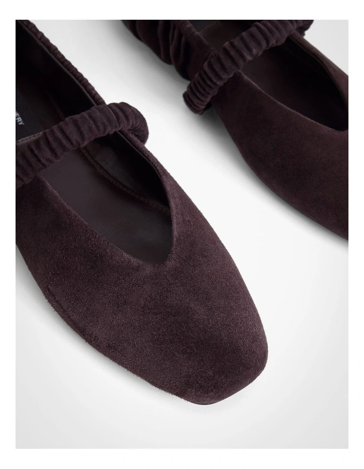 Lou Ballet Flats in Espresso image 4