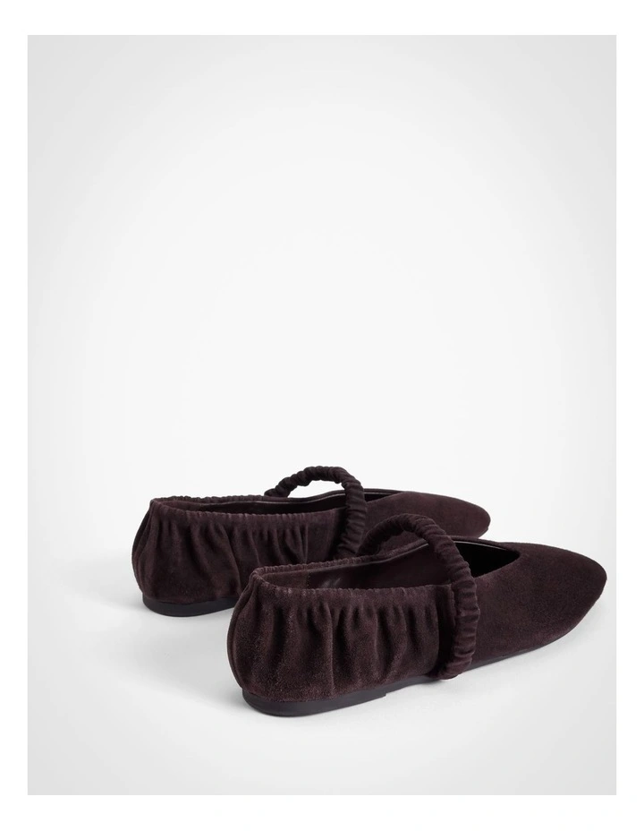 Lou Ballet Flats in Espresso image 5