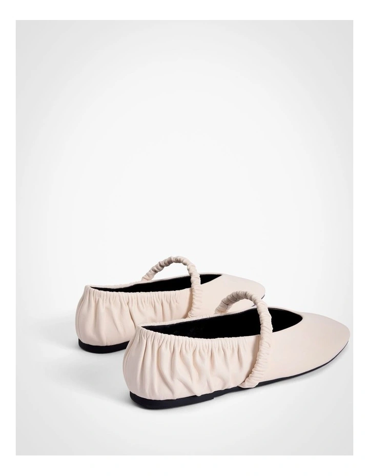 Lou Ballet Flats in Macadamia image 5