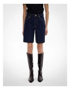 Bermuda Denim Shorts in Blue