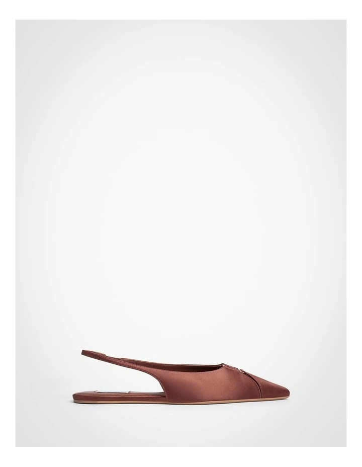 Nikki Flats in Dark Maple Rose image 1
