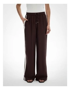 Tailored Track Pants in Espresso