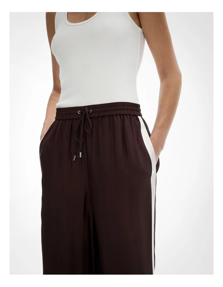 Tailored Track Pants in Espresso image 3