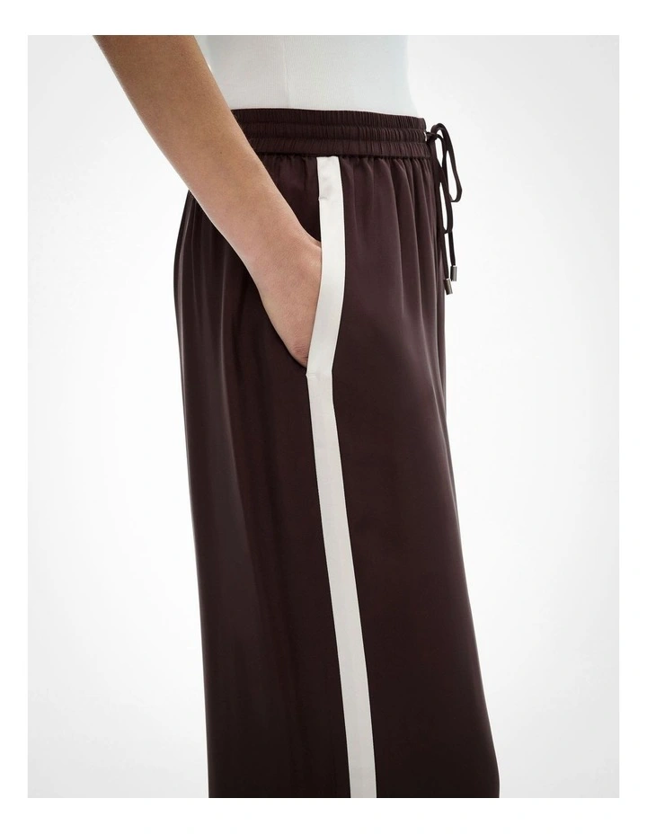 Tailored Track Pants in Espresso image 4