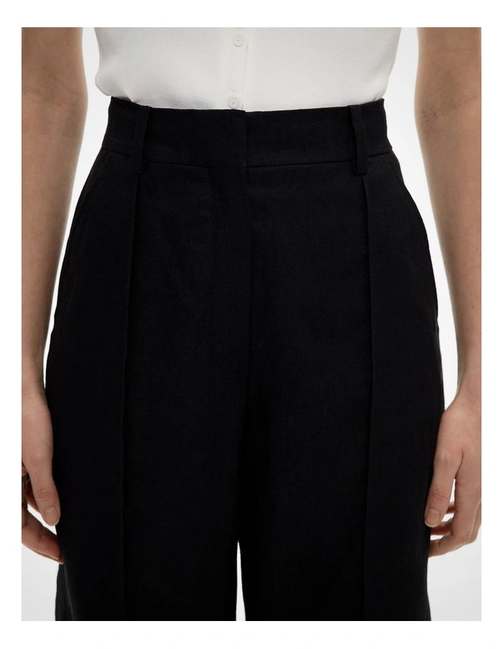 High Rise Pants in Black image 3