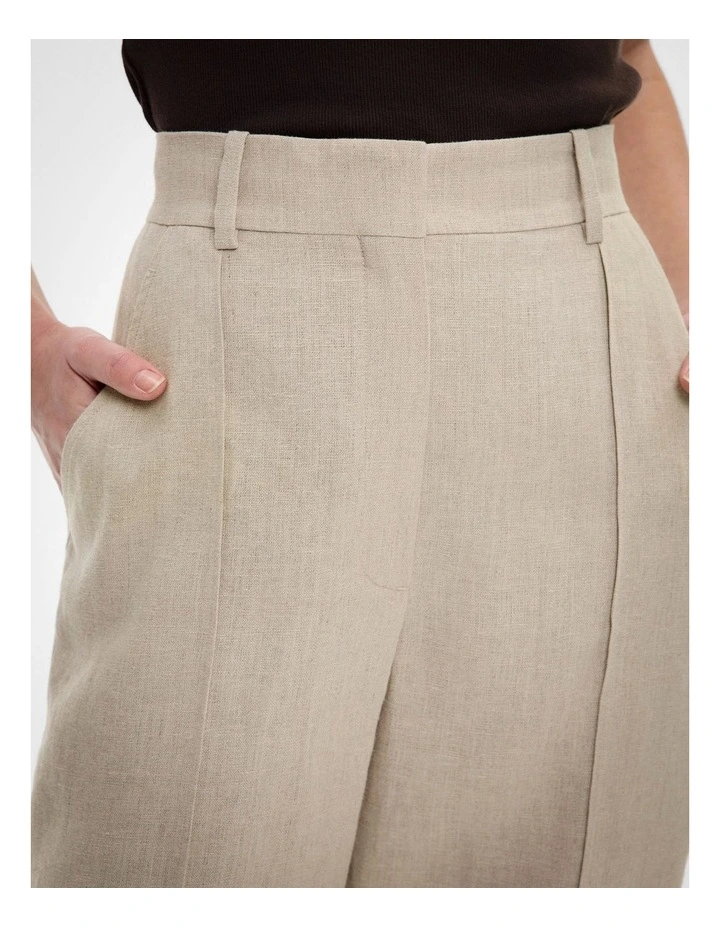 High Rise Pants in Sand image 3