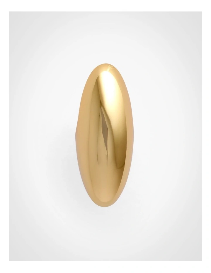 Uma Earrings in Gold image 3