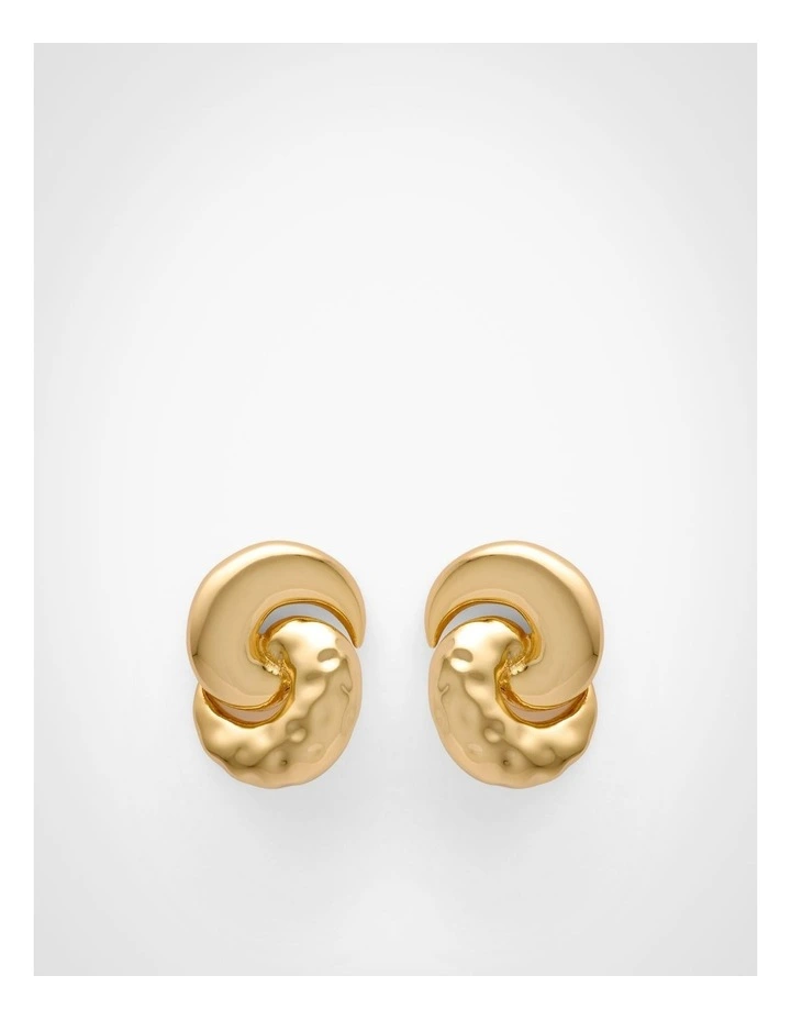 Matilda Earrings in Gold image 1