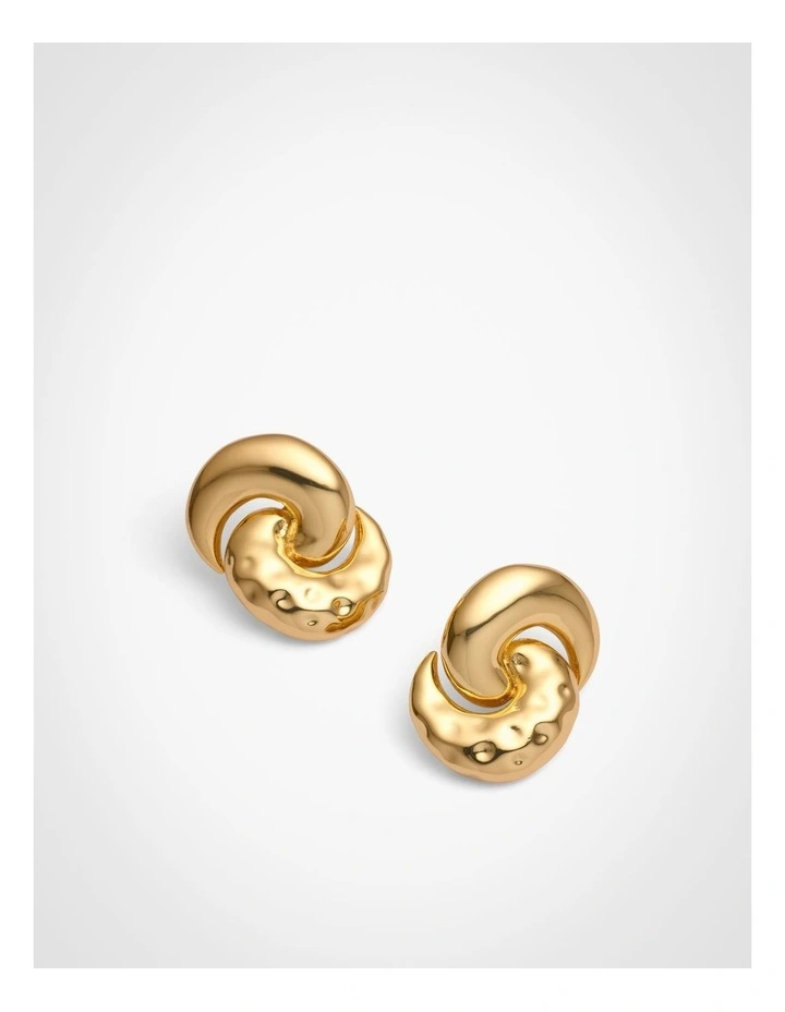 Matilda Earrings in Gold image 4