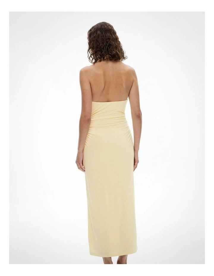 Twist Jersey Dress in Lemonade image 5