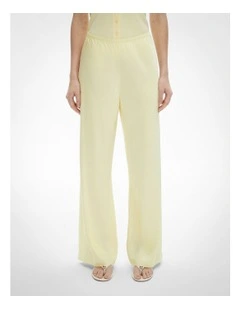 Bias Pull On Pants in Lemonade