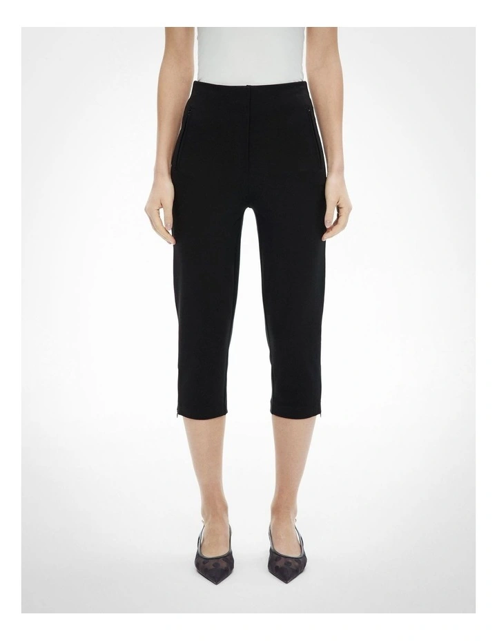 Capri Pants in Black image 1