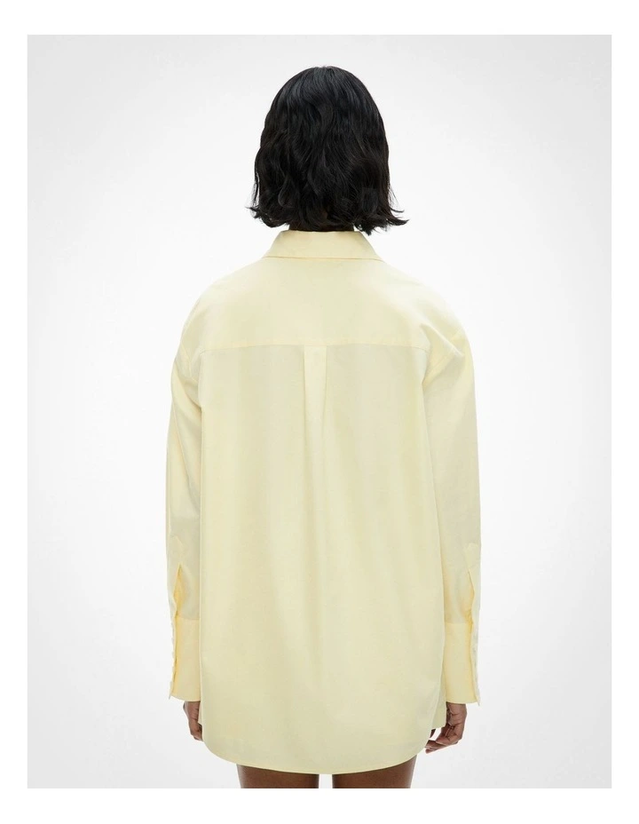 Cotton Oxford Shirt in Lemonade image 5