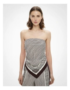 Scarf Top in Print