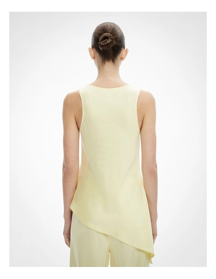 Asymmetrical Scoop Tank Top in Lemonade image 5