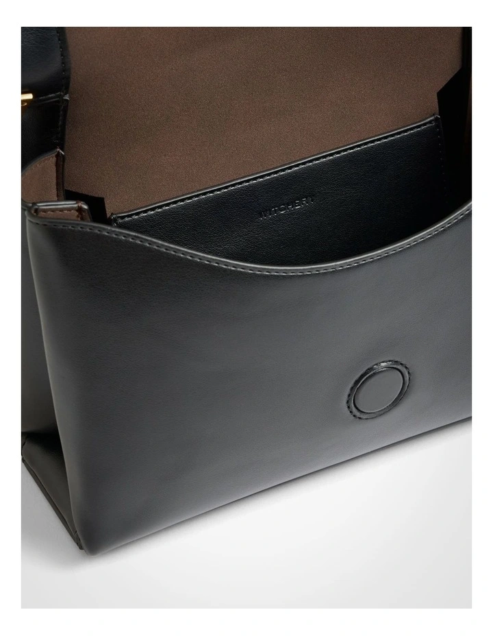 Charlotte Cross Body Bag in Black image 4