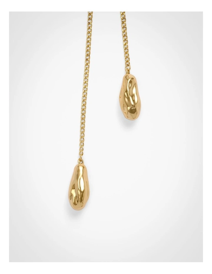Mandy Lariat Necklace in Gold image 3