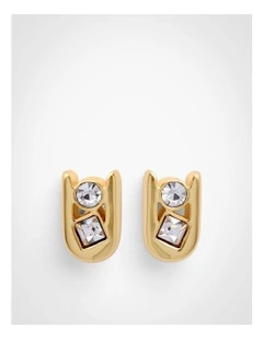 Nora Stud Earrings in Gold