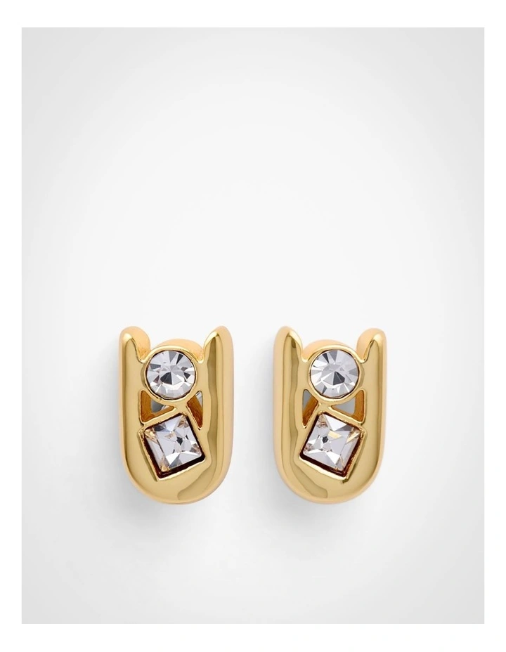 Nora Stud Earrings in Gold image 1