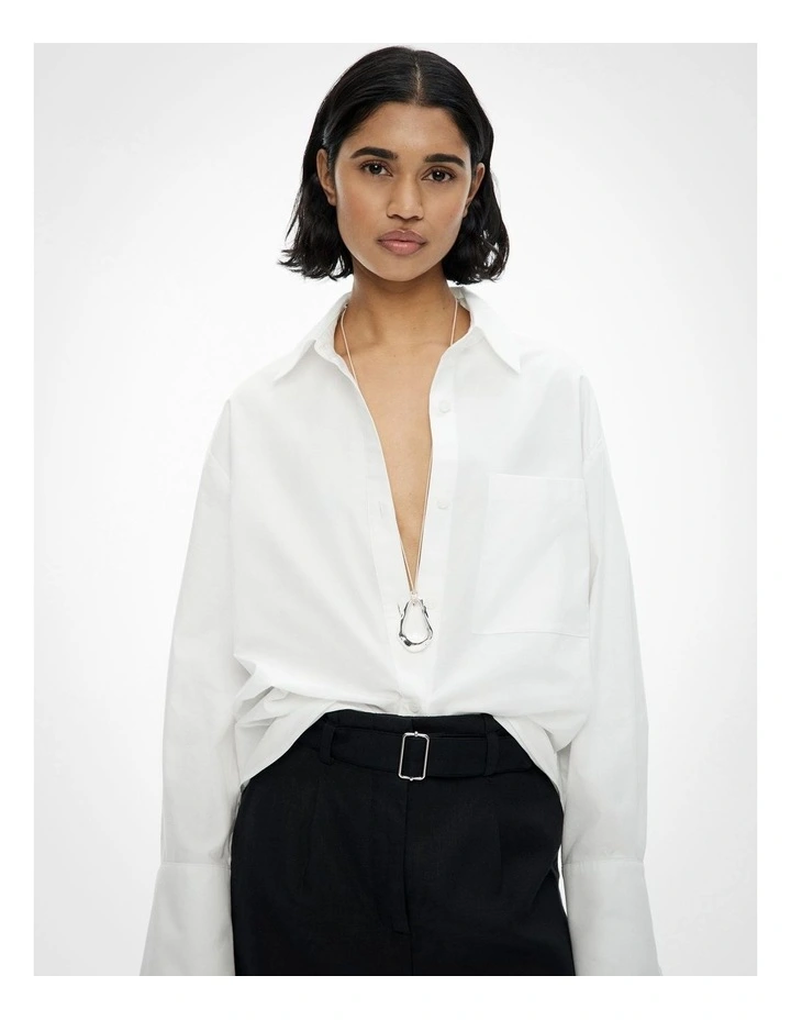 Sloane Necklace in Silver image 3