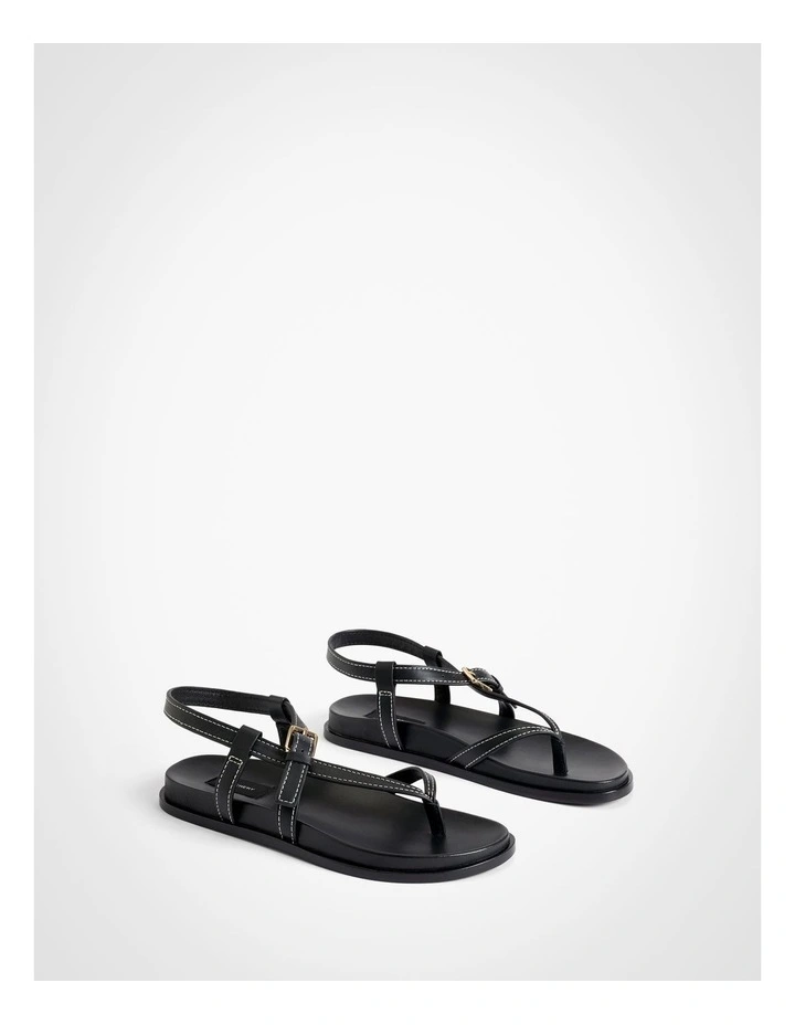 Bella Sandals in Black image 3