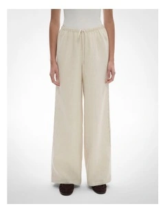 Stitch Detail Pant in Stone Yd