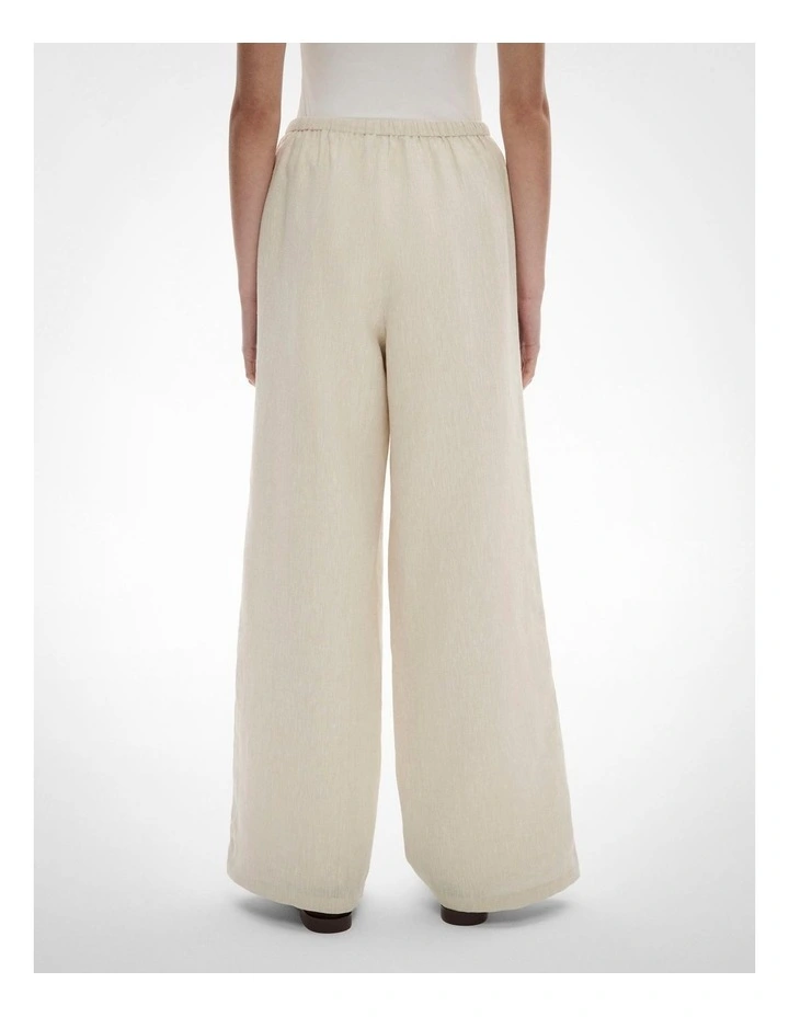 Stitch Detail Pant in Stone Yd image 4