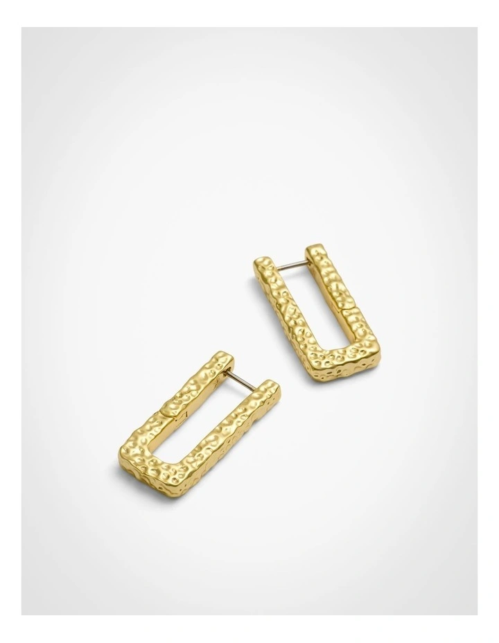 Sage Hoop Earrings in Gold image 5