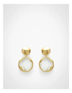 Gwen Drop Earrings in Gold