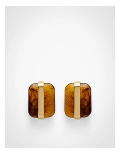Nerida Stud Earrings in Gold