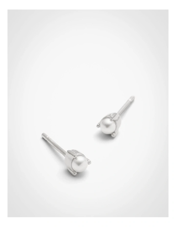 Jordyn Earrings Set in Silver image 4