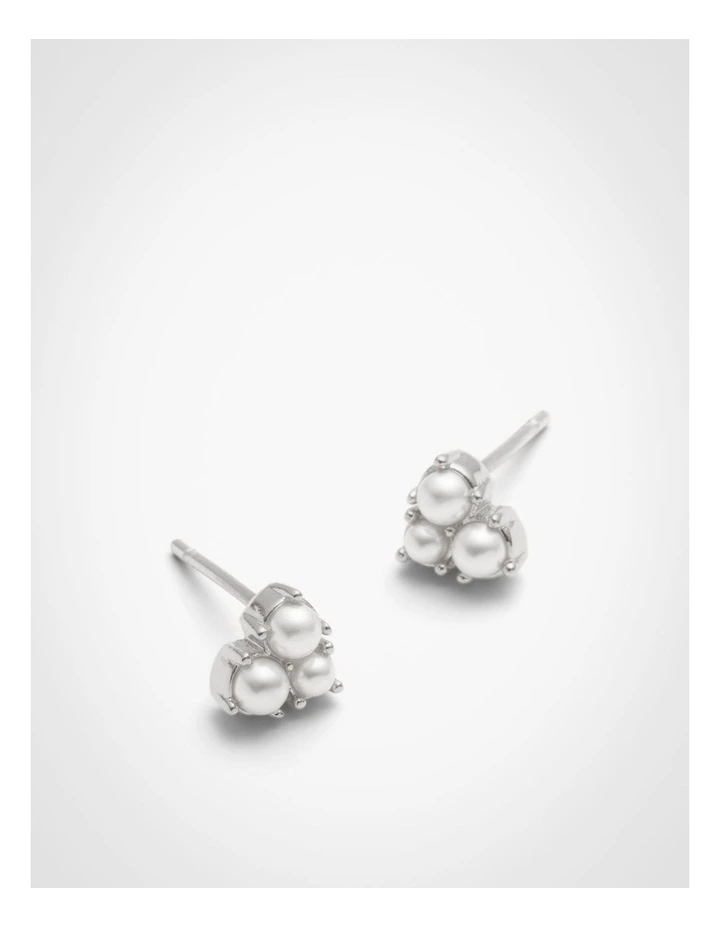 Jordyn Earrings Set in Silver image 5