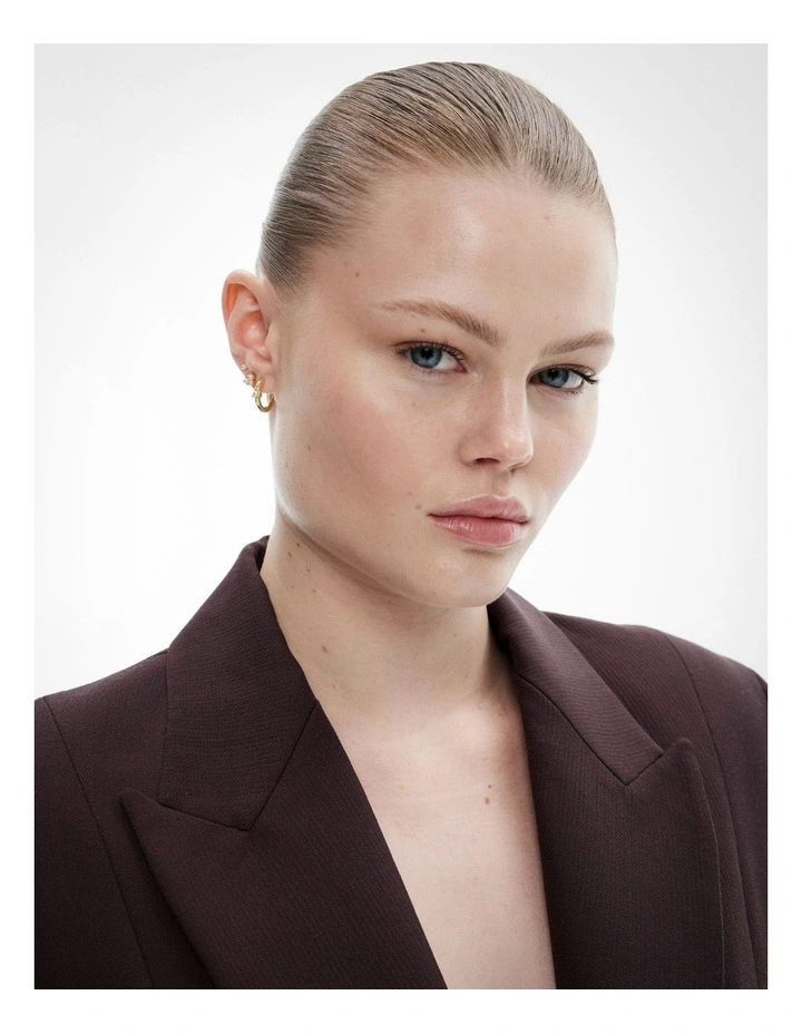 Jordyn Earrings Set in Gold image 2