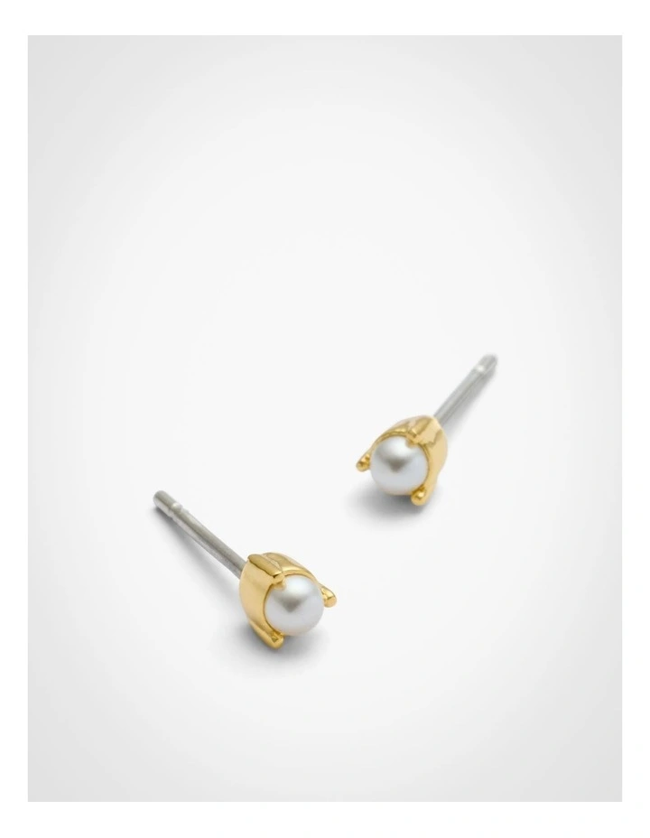 Jordyn Earrings Set in Gold image 4