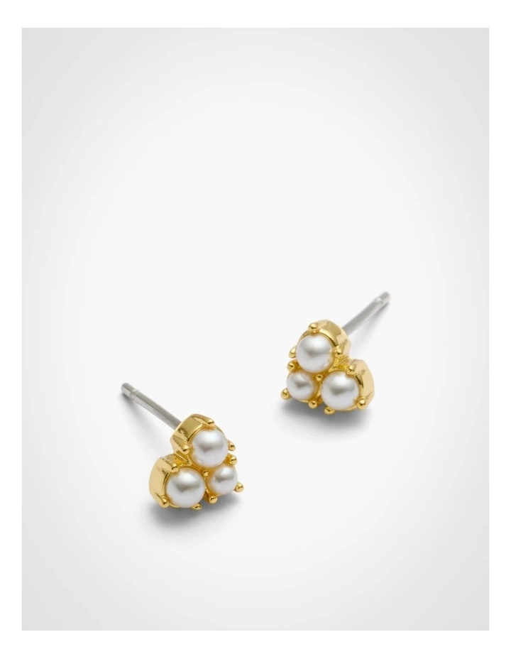 Jordyn Earrings Set in Gold image 5